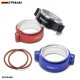 Epman HD Exhaust V-band Clamp w Flange System Assembly Anodized Clamp For 3.5" OD Turbo Dump Intercooler Pipe EPKKA89