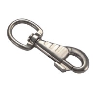 zinc alloy carabiner snap with swivel eye