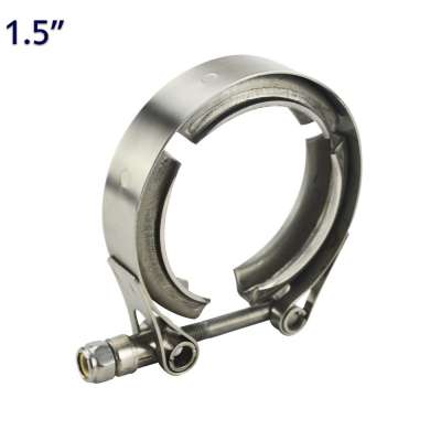 1.5"Car Turbo vibrant V Band Clamp Kit stainless steel 304 vband clamp metal clench nut