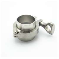 stainless steel sanitary heavy duty tri clamp